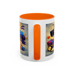 M.O.M. "Master of Mayhem" Accent Coffee Mug — Funny Mother's Day Gift