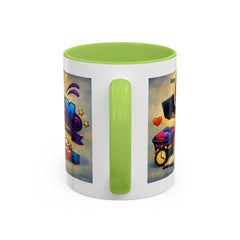 M.O.M. "Master of Mayhem" Accent Coffee Mug — Funny Mother's Day Gift