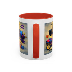 M.O.M. "Master of Mayhem" Accent Coffee Mug — Funny Mother's Day Gift