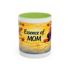 M.O.M. "Master of Mayhem" Accent Coffee Mug — Funny Mother's Day Gift