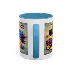 M.O.M. "Master of Mayhem" Accent Coffee Mug — Funny Mother's Day Gift