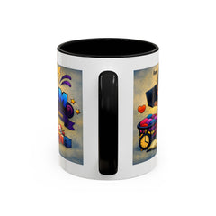 M.O.M. "Master of Mayhem" Accent Coffee Mug — Funny Mother's Day Gift