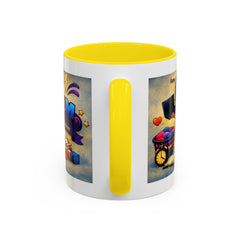 M.O.M. "Master of Mayhem" Accent Coffee Mug — Funny Mother's Day Gift