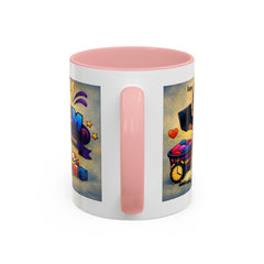 M.O.M. "Master of Mayhem" Accent Coffee Mug — Funny Mother's Day Gift
